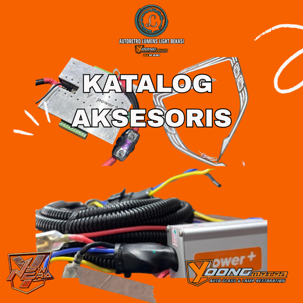 Katalog Aksesoris Lumenslight Bekasi