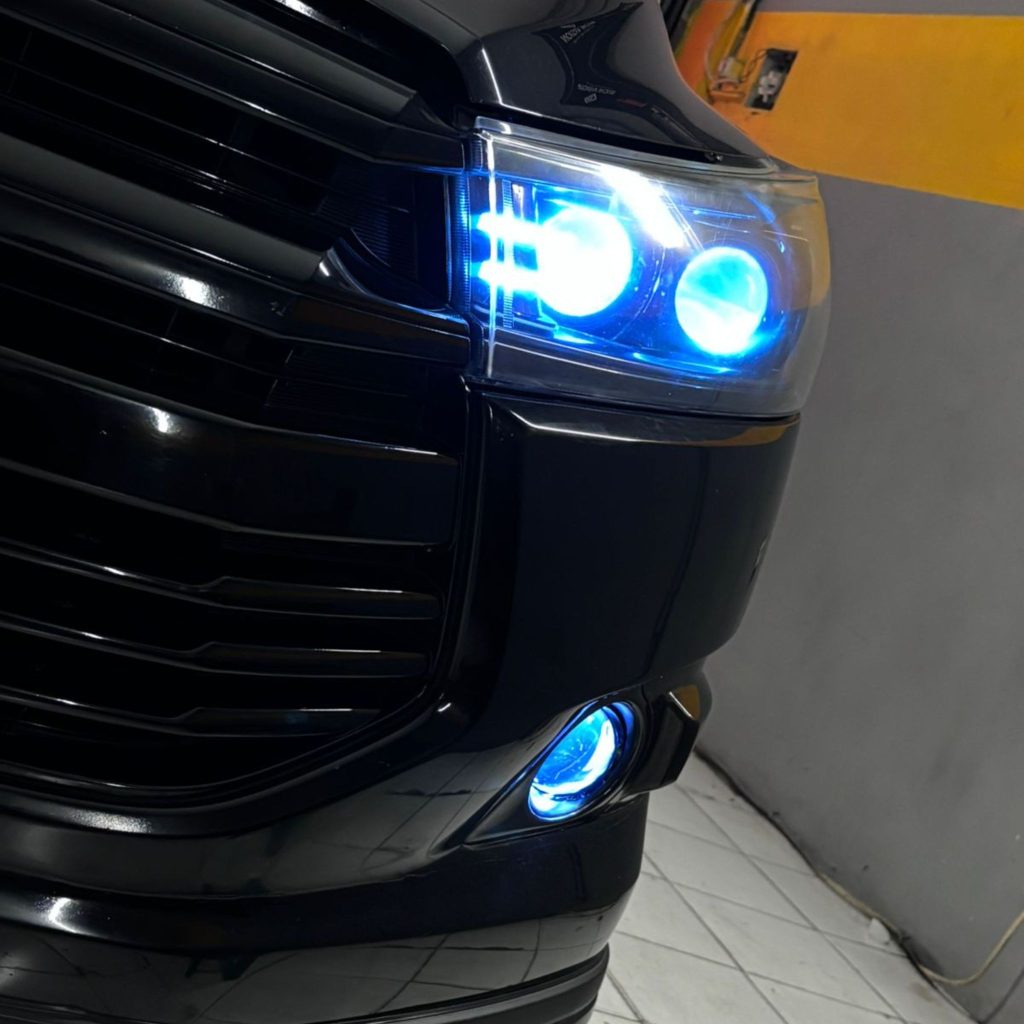 Innova upgrade headlamp dan foglamp